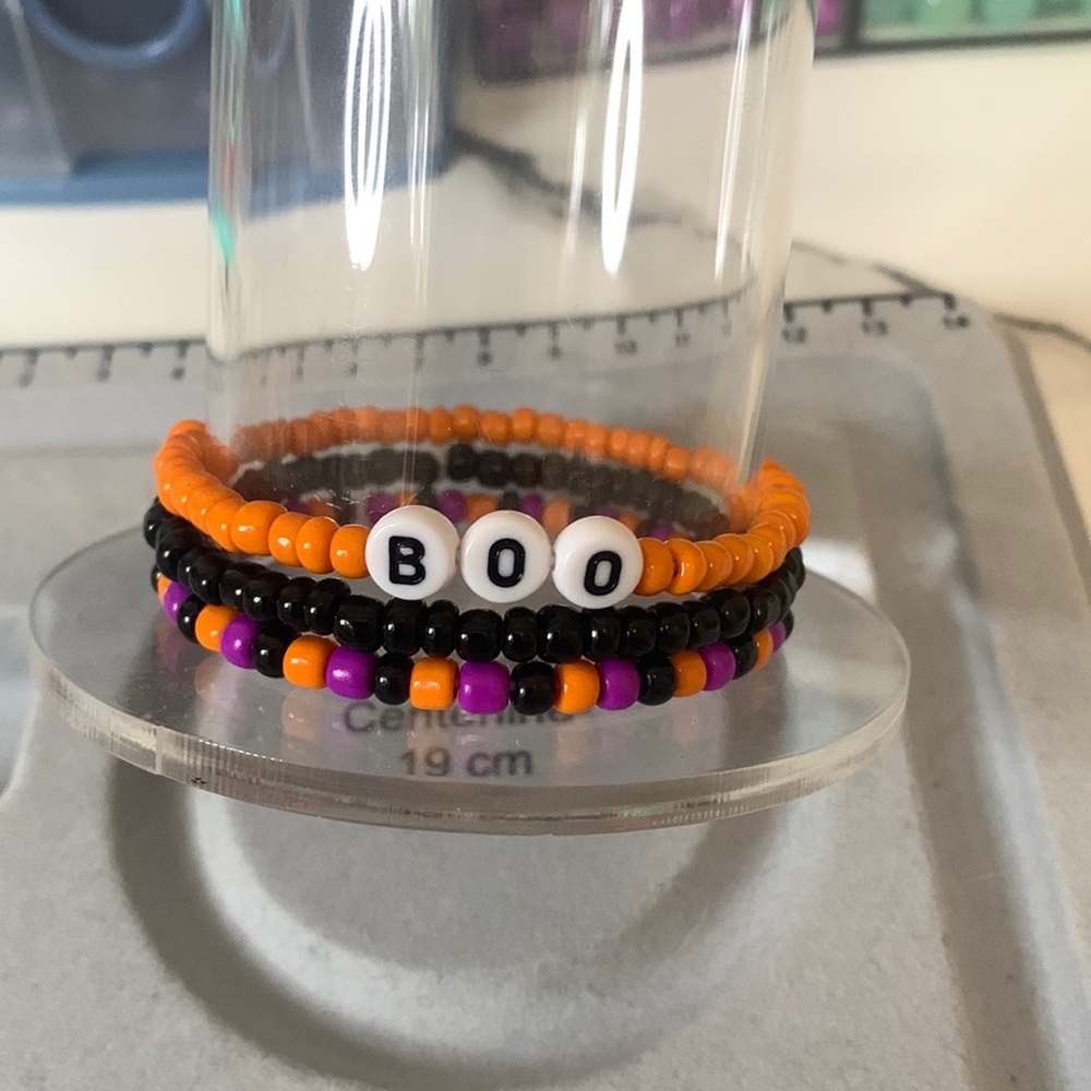 3 pc Halloween Bracelet set